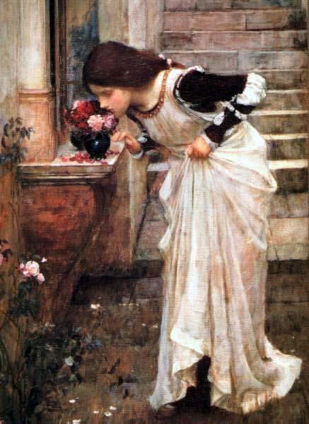 John William Waterhouse The Shrine oil painting picture